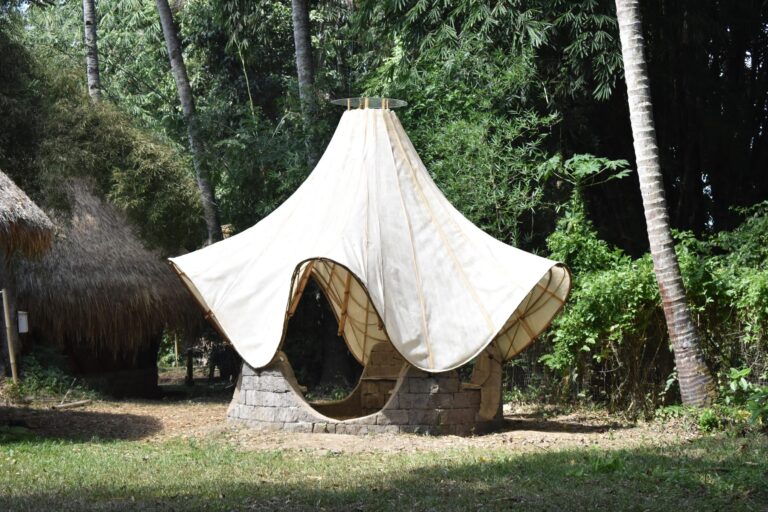 Bamboo Retractable Yurt