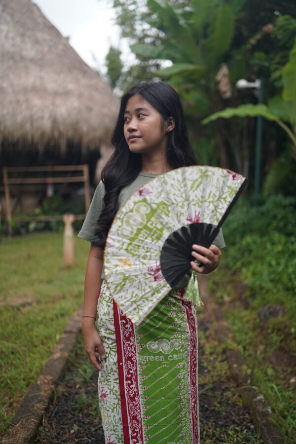 Batik Hand Fan