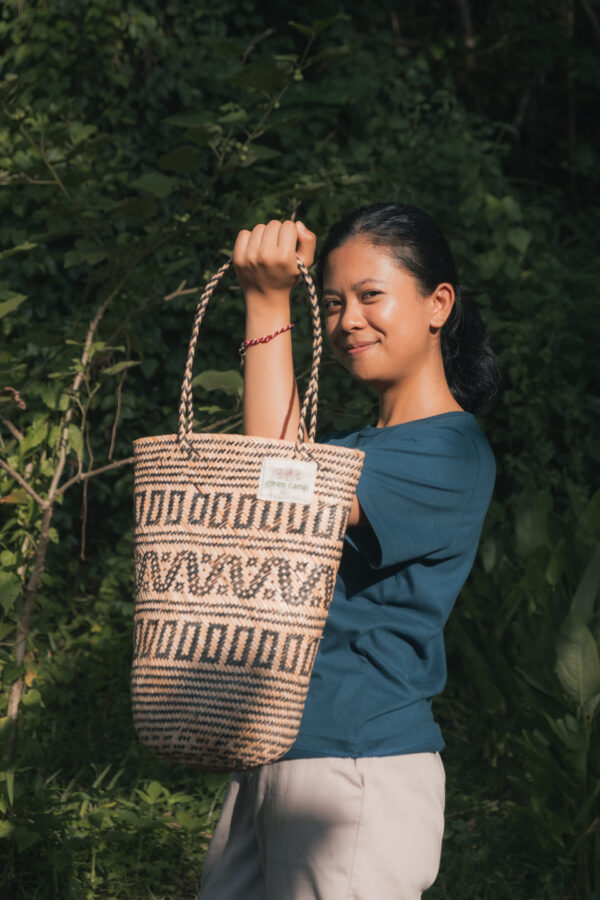 Woven Basket Bag